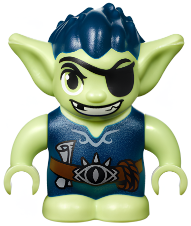 Минифигурка Lego Goblin, Dukelin (6178674) elf027 U